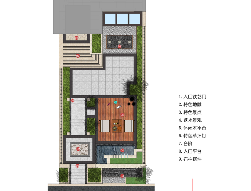 鹽城別墅庭院設(shè)計(jì)